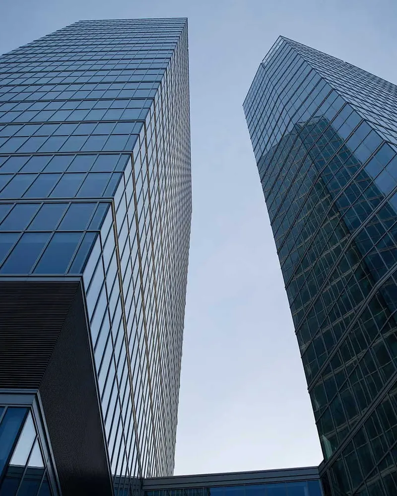 Downtown office towers